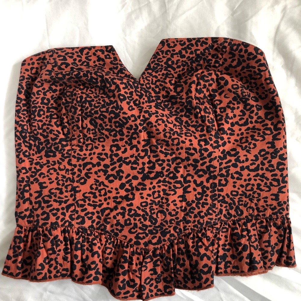 urban outfitters NWOT cheetah tube top